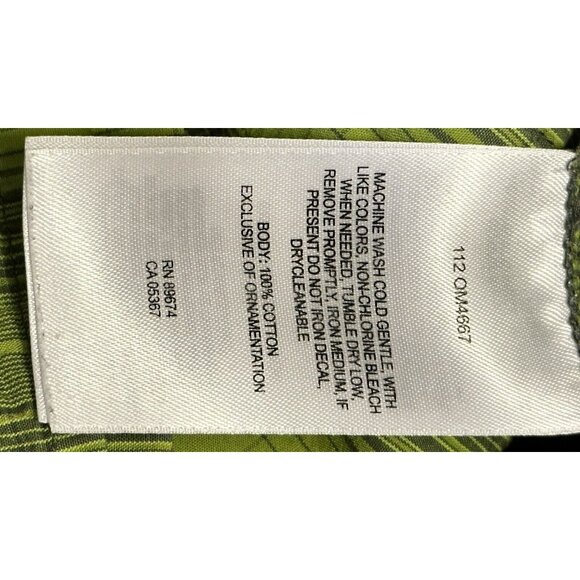 Mountain Hardwear Mens Shirt Button Up 100% Cotton Short Sleeve Green Plaid M - Picture 10 of 15